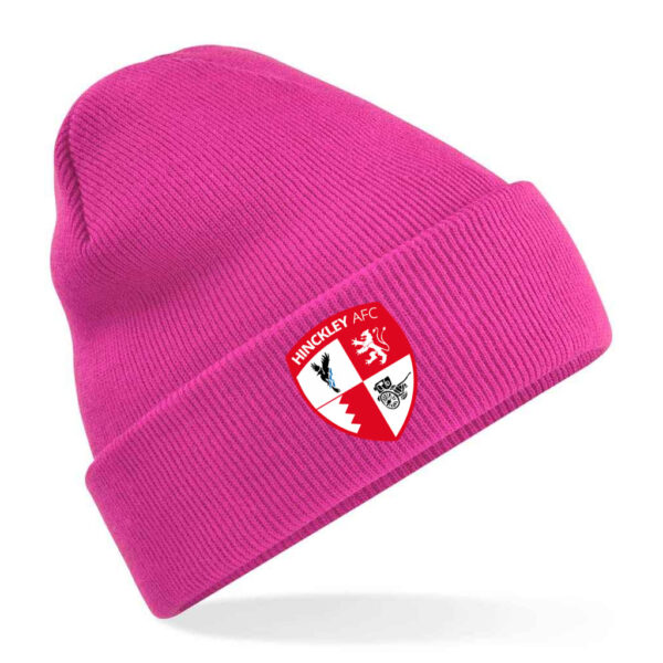 Hinckley AFC - Beanie Hat Pink