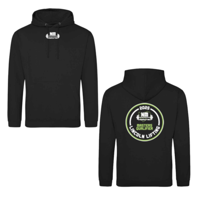 NM Powerlifting 2025 Masters Qualifier Hoodie Black