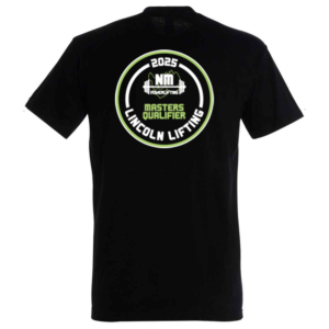 NM Powerlifting 2025 Masters Qualifier T-Shirt - Image 3