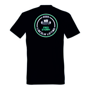 NM Powerlifting 2025 Lincoln Lifting  T-Shirt - Image 2