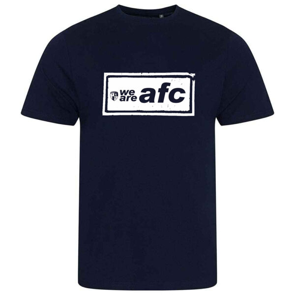 Hinckley AFC – "we are afc" T-Shirt Navy