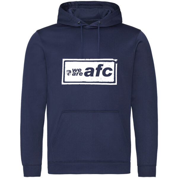 Hinckley AFC - “we are afc” Hoodie Navy